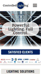 Mobile Screenshot of controlledlighting.net